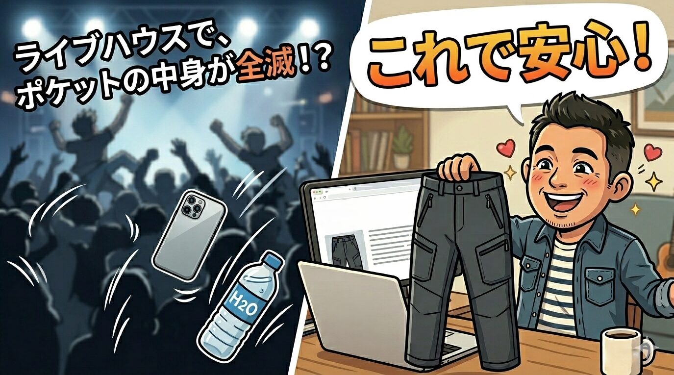 phenix ALERT PANTS ライブ向けパンツ