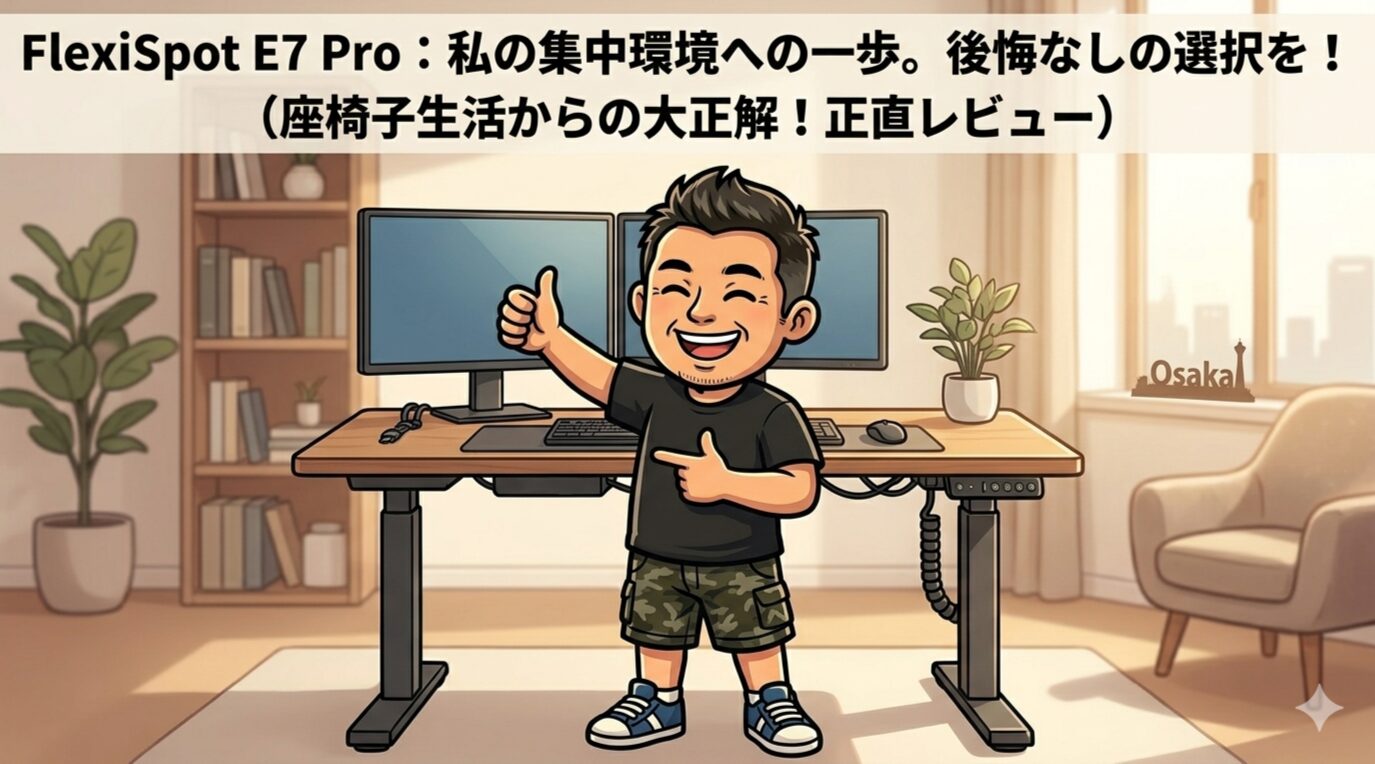 FlexiSpot E7 Pro 昇降デスク