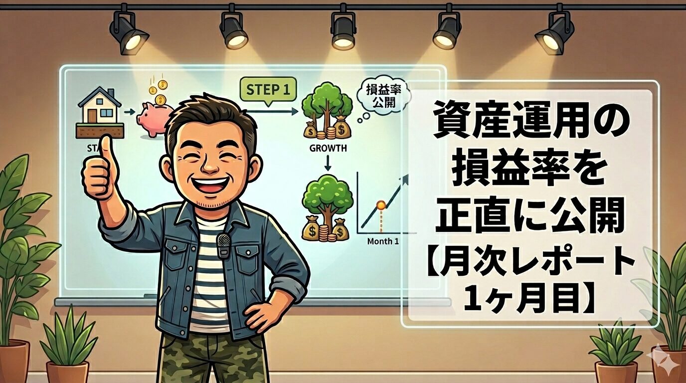 資産運用報告（１か月目）